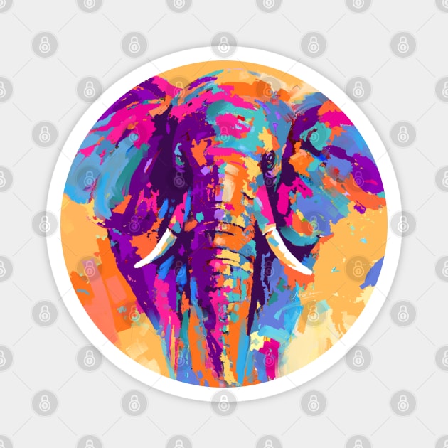 Elephant Magnet by mailsoncello